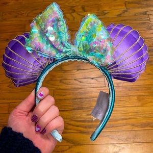Disney little mermaid Minnie mouse ears
